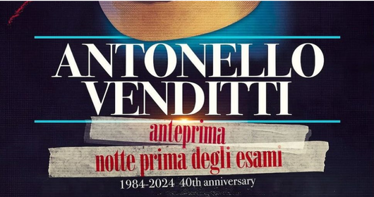 Concerto Antonello Venditti - Parma Parco Ducale 19 LUGLIO 2024
