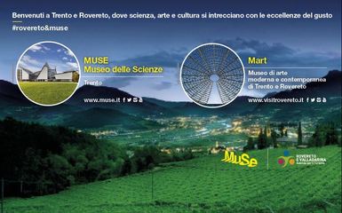 Da Trento a Rovereto, dal Muse al Mart, per ciclisti e famiglie con bambini. Da Trento a Rovereto, dal Muse al Mart, per ciclisti e famiglie con bambini.
