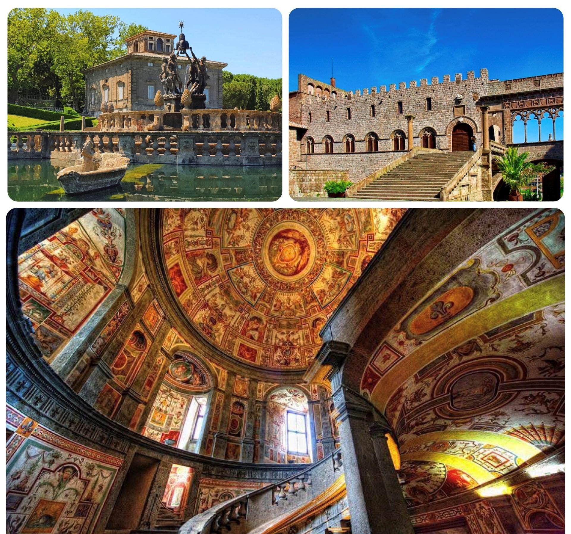 Foto Viterbo, Reggia Farnese, Villa Lante | Crédit Agricole Foto Viterbo, Reggia Farnese, Villa Lante | Crédit Agricole