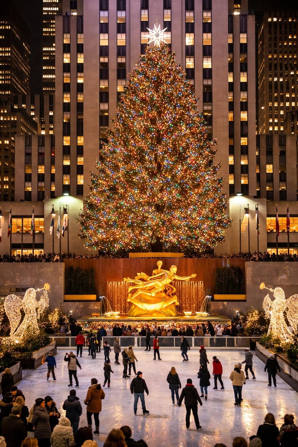 Foto Rockefeller Tree | Crédit Agricole Foto Rockefeller Tree | Crédit Agricole