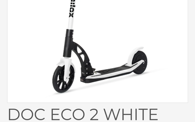 Monopattino Elettrico NUOVO Doc Eco 2 White Monopattino Elettrico NUOVO Doc Eco 2 White