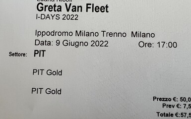 Concerto Greta Van Fleet