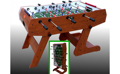 Calcio Balilla pieghevole con aste telescopiche Calcio Balilla pieghevole con aste telescopiche