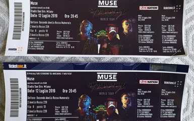 CONCERTO MUSE A SAN SIRO CONCERTO MUSE A SAN SIRO