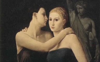 Vicenza - Ritratto di donna: Ubaldo Oppi Vicenza - Ritratto di donna: Ubaldo Oppi