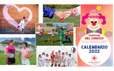 CALENDARIO 2021 degli Operatori del Sorriso di Croce Rossa CALENDARIO 2021 degli Operatori del Sorriso di Croce Rossa