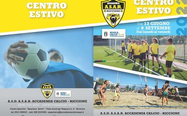 Centro Estivo A.S.A.R. Accademia Calcio Riccione Centro Estivo A.S.A.R. Accademia Calcio Riccione