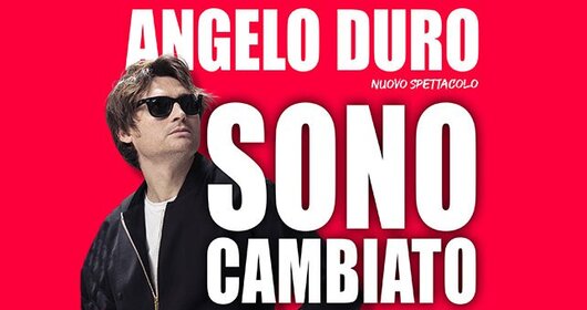 Angelo Duro - 2 DICEMBRE 2022 - Auditorium Paganini - Parma Angelo Duro - 2 DICEMBRE 2022 - Auditorium Paganini - Parma
