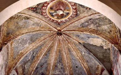 Sotto il cielo dipinto di stelle - percorso simbolico guidato all'abside e agli affreschi Sotto il cielo dipinto di stelle - percorso simbolico guidato all'abside e agli affreschi