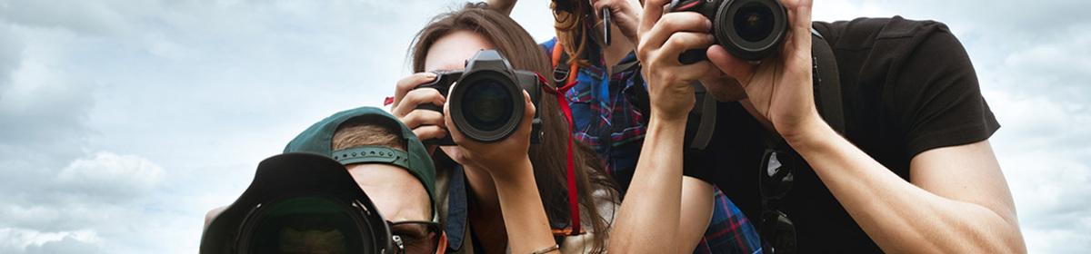 Banner immagine gruppo con le macchine foto