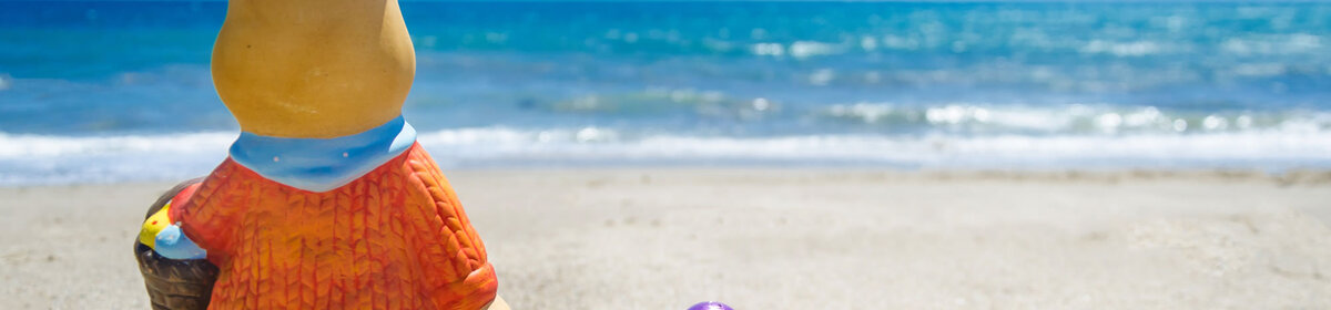 Banner pasqua al mare speciale famiglie